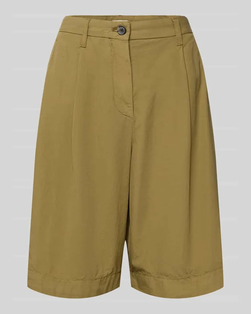 Tommy Hilfiger Relaxed Fit Bermuda aus reiner Baumwolle Khaki