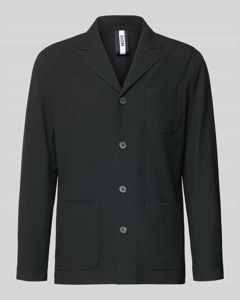 Digel Relaxed Fit Hemdjacke mit Viskose-Anteil Modell 'Bill Black