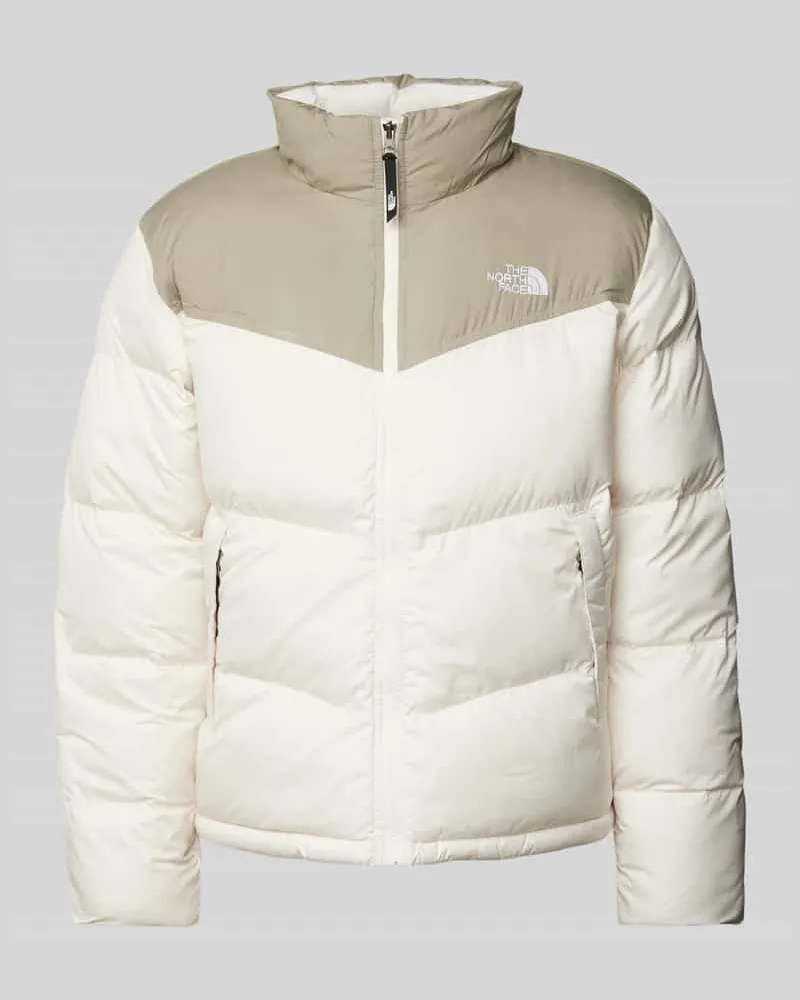 The North Face Steppjacke mit Stehkragen Modell 'SAIKURU Offwhite