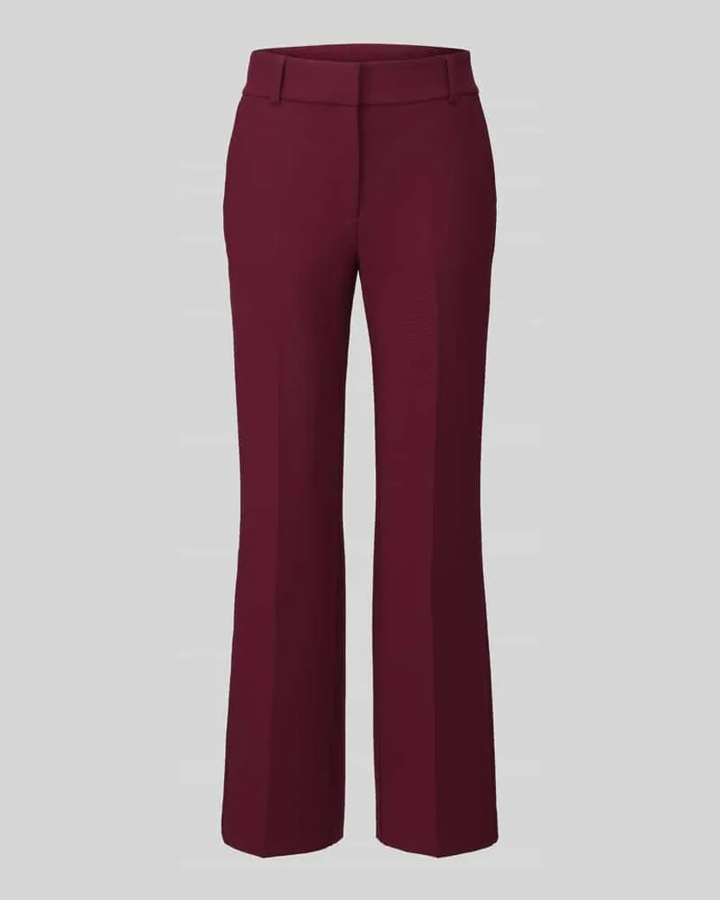 Selected Weite Hose aus Viskose-Mix Modell 'RITA Bordeaux