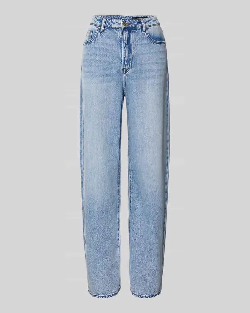 Armani Exchange Straight Leg Jeans im 5-Pocket-Design Jeansblau