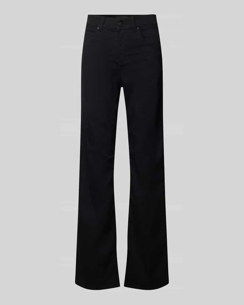 ANGELS  Regular Fit Jeans im 5-Pocket-Design Modell 'LARA Black
