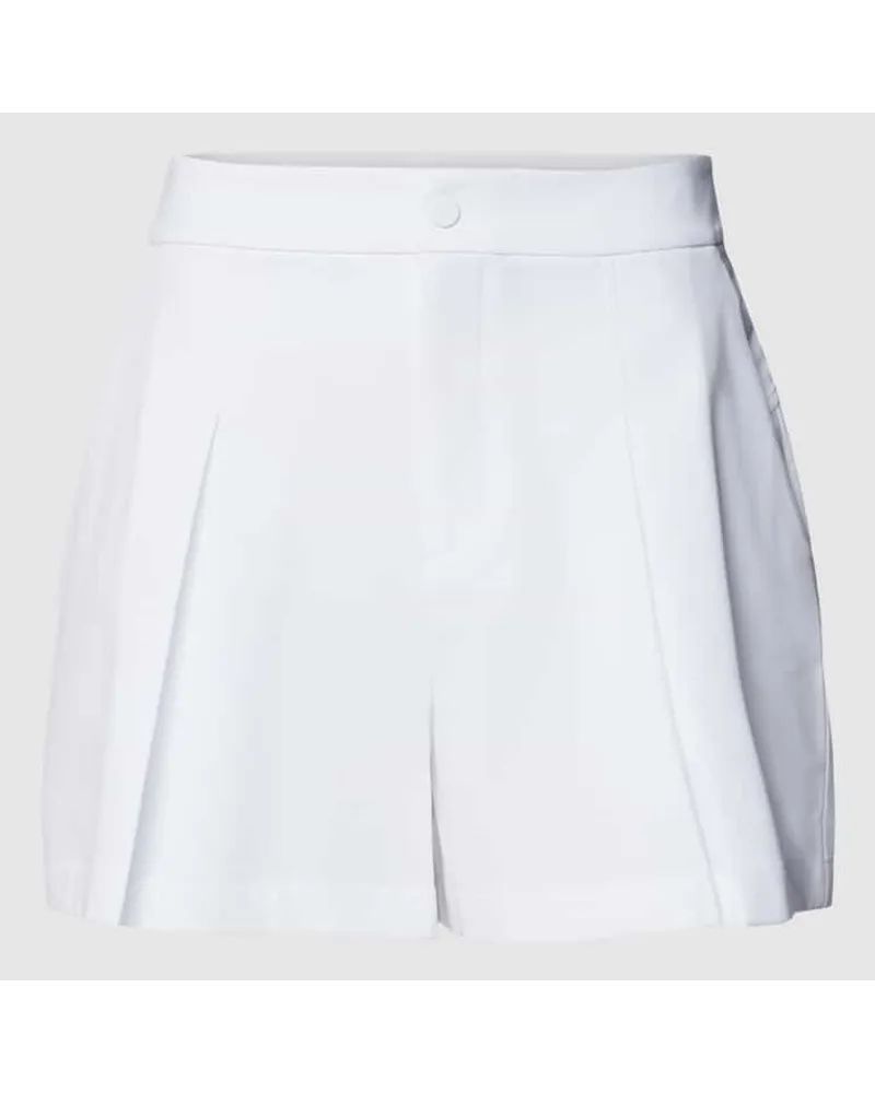 Ralph Lauren Shorts mit Kellerfalten Weiss