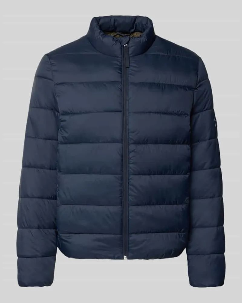 Pepe Jeans Regular Fit Steppjacke mit Stehkragen Marine