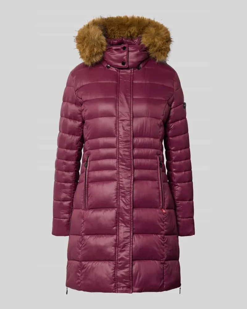 Frieda & Freddies Steppjacke mit Reißverschlusstaschen Modell 'DALIA Lila