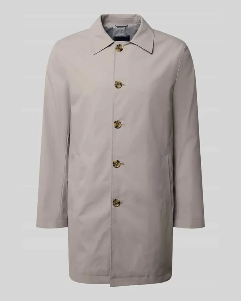 McNeal Mantel mit Knopfleiste Stein