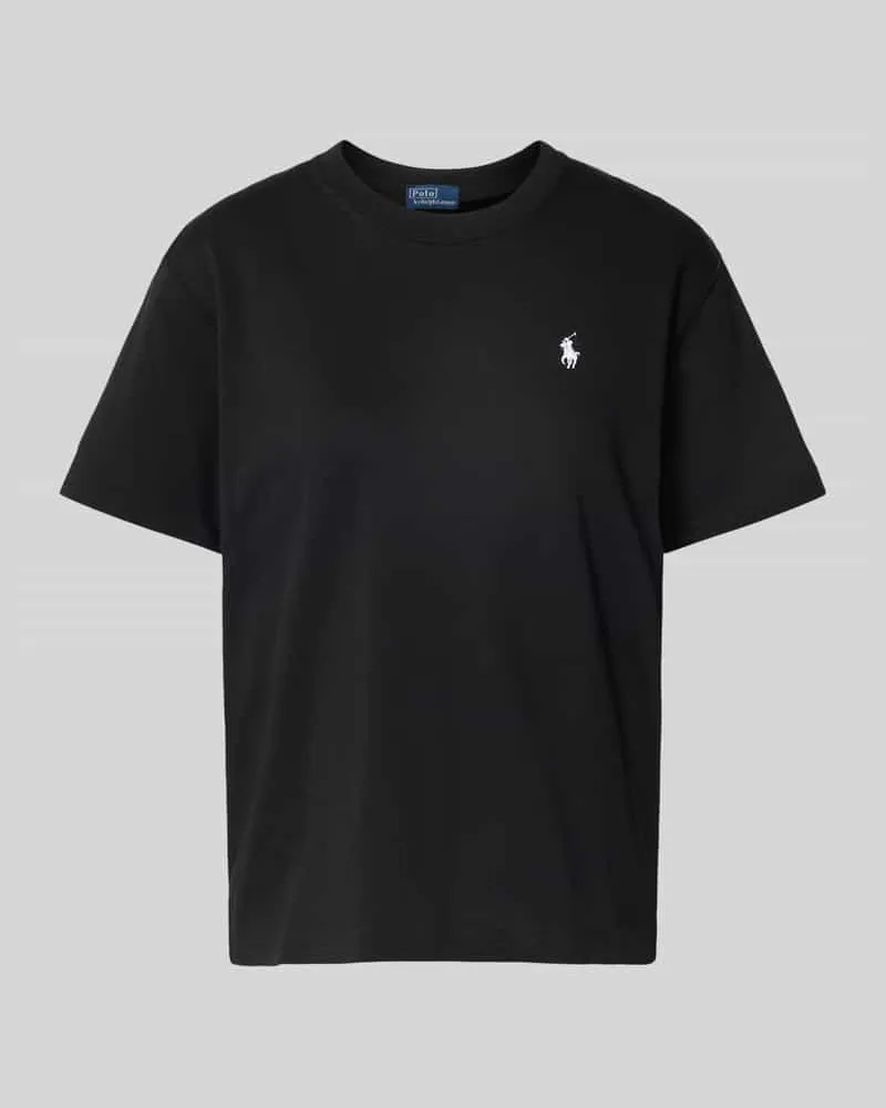 Ralph Lauren T-Shirt mit Label-Stitching Black