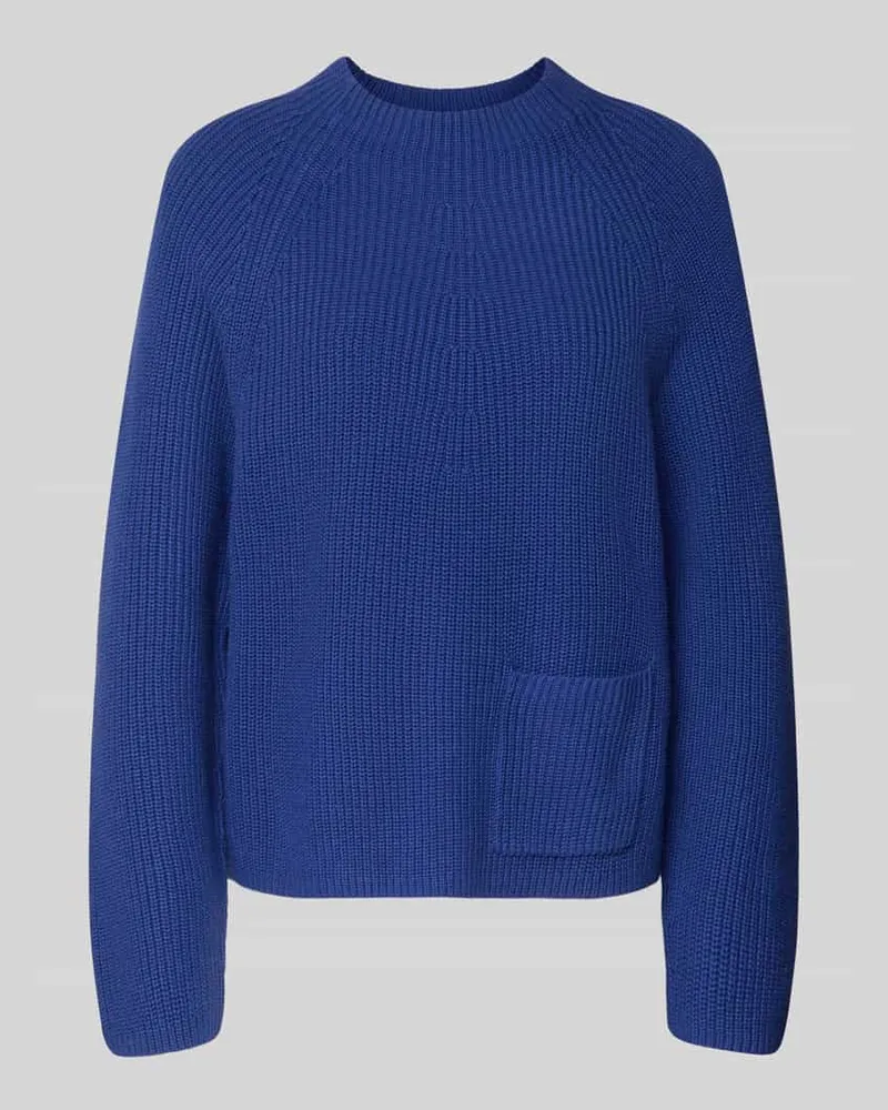 Oui  Regular Fit Pullover aus reiner Baumwolle Modell 'Riya Royal