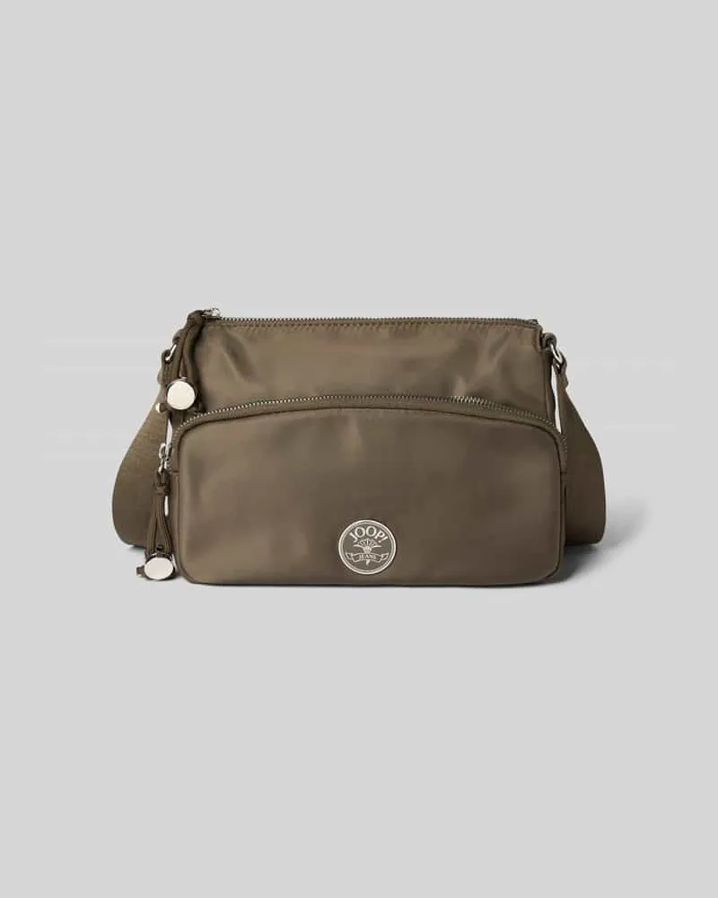 JOOP! Handtasche mit Label-Detail Modell 'lietissimo Schlamm