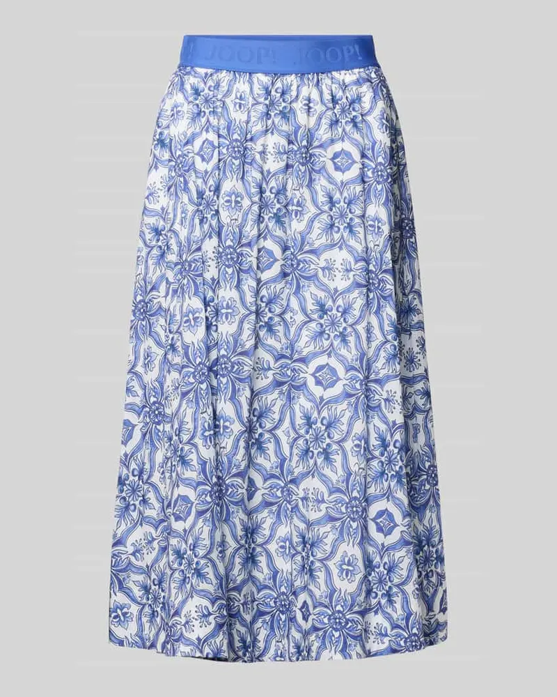 JOOP! Midirock mit elastischem Bund Modell 'Saki2 Blau