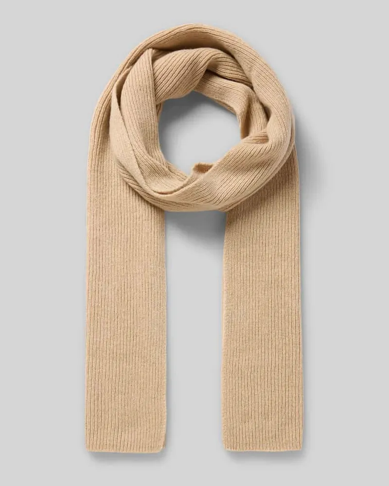 UNIO Schal aus Schurwoll-Mix mit Kaschmir-Anteil Beige