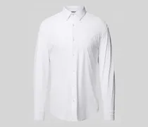 Slim Fit Businesshemd aus Feintwill mit Stretch-Anteil Modell 'HANK