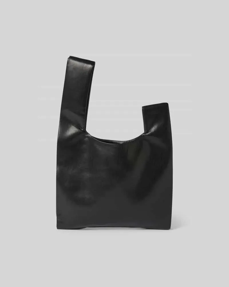 Nanushka Shoulder Bag in Leder-Optik Black