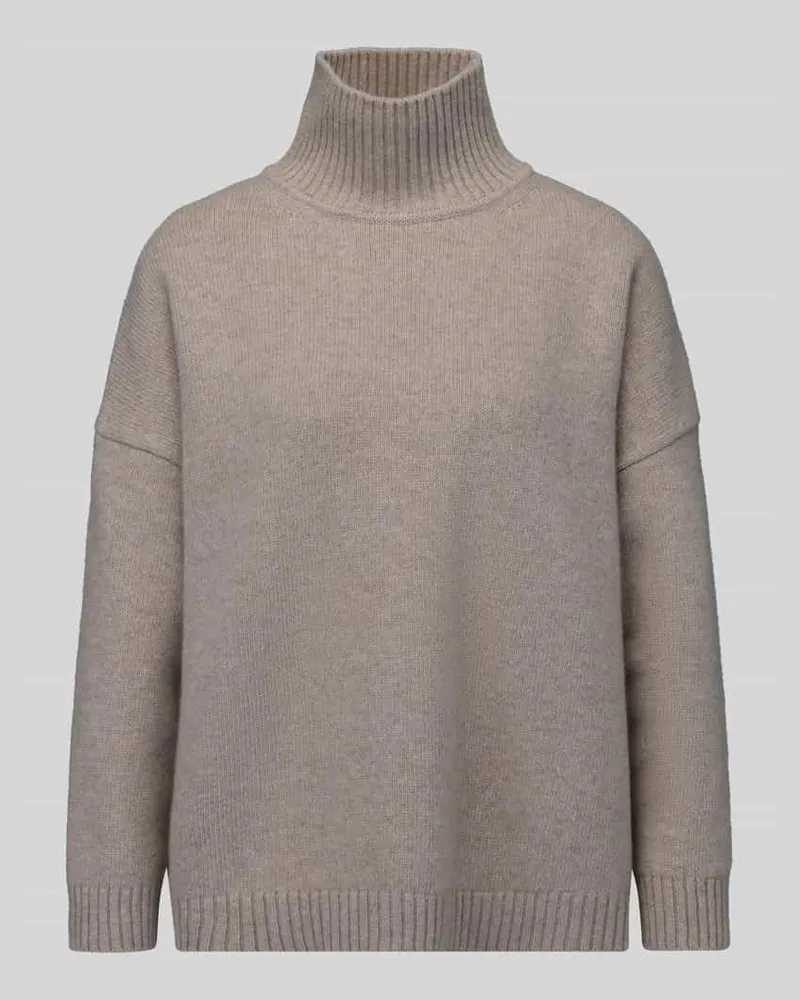 Max Mara Loose Fit Pullover aus reiner Wolle Modell 'BORGIA Beige
