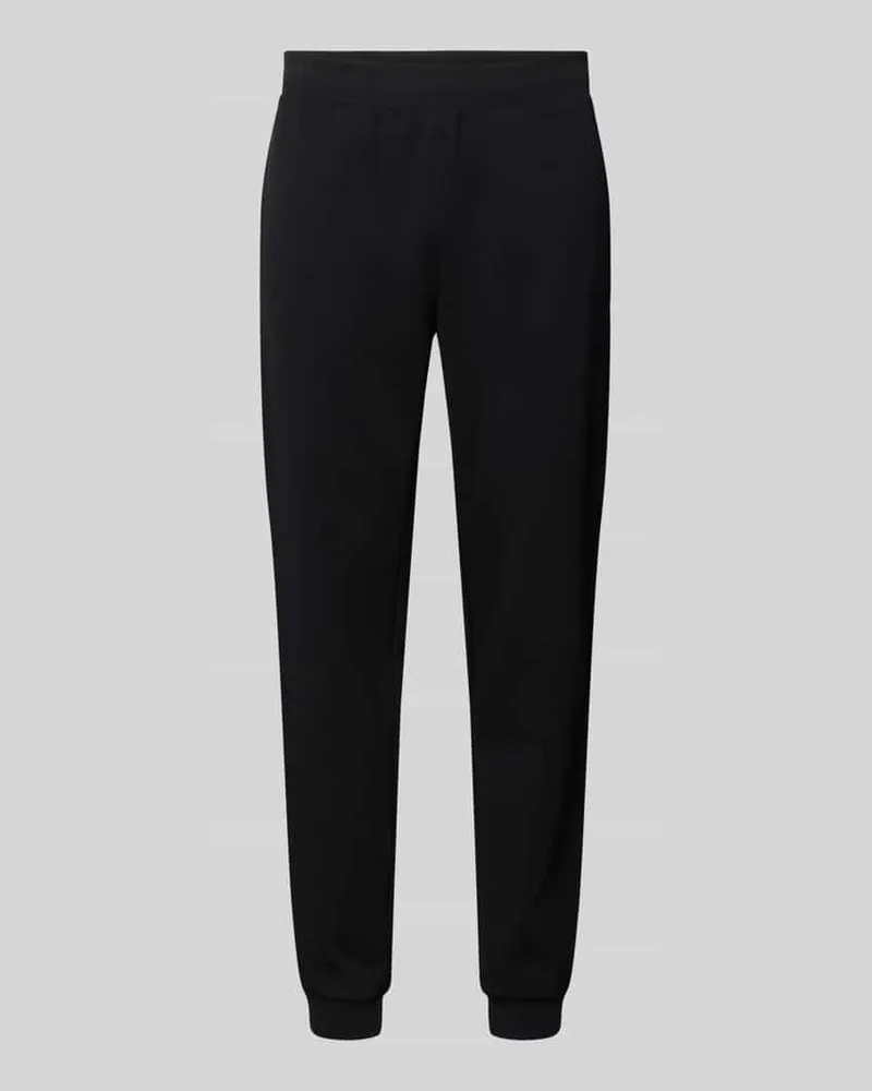 EA7 Sweatpants aus Baumwoll-Mix Black