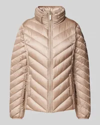 Michael Kors Steppjacke mit Stehkragen Beige