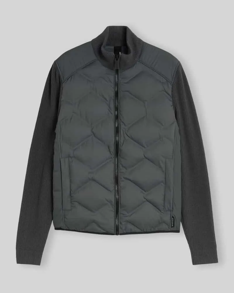 Tom Tailor Bomberjacke mit gestepptem Einsatz Oliv