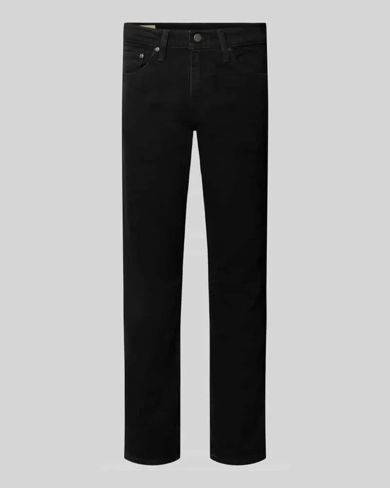 Levi's Slim Fit Jeans aus Baumwoll-Lyocell-Mix Modell '511® SLIM Black