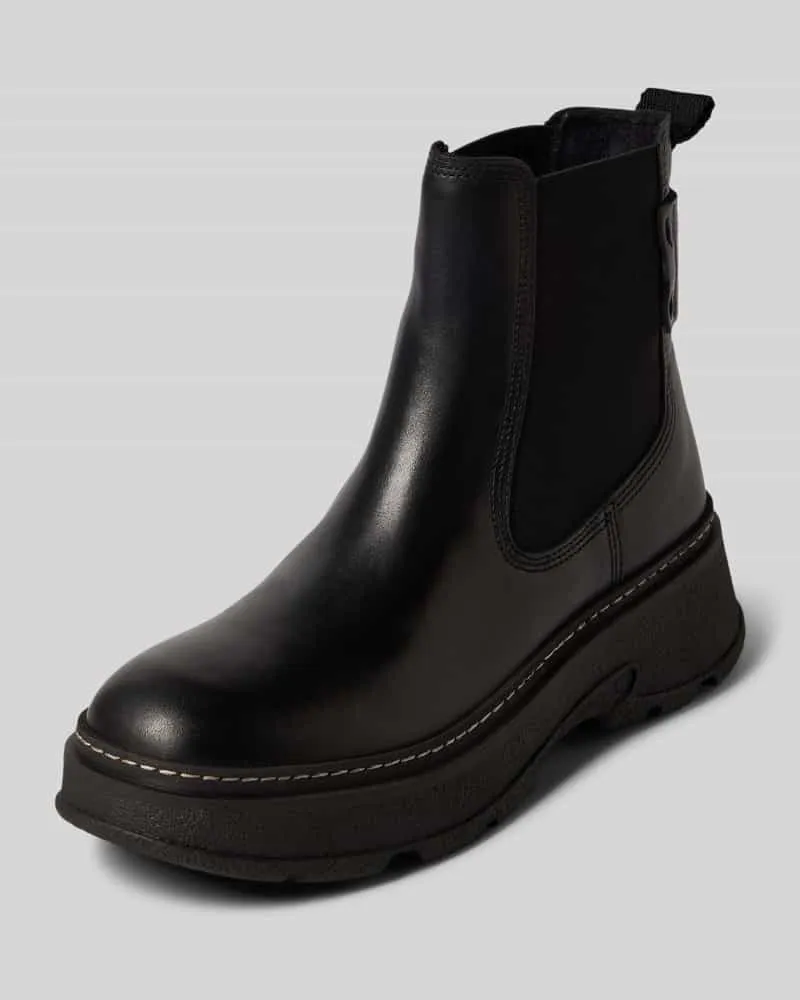 Marc O'Polo Chelsea Boots aus echtem Leder Black