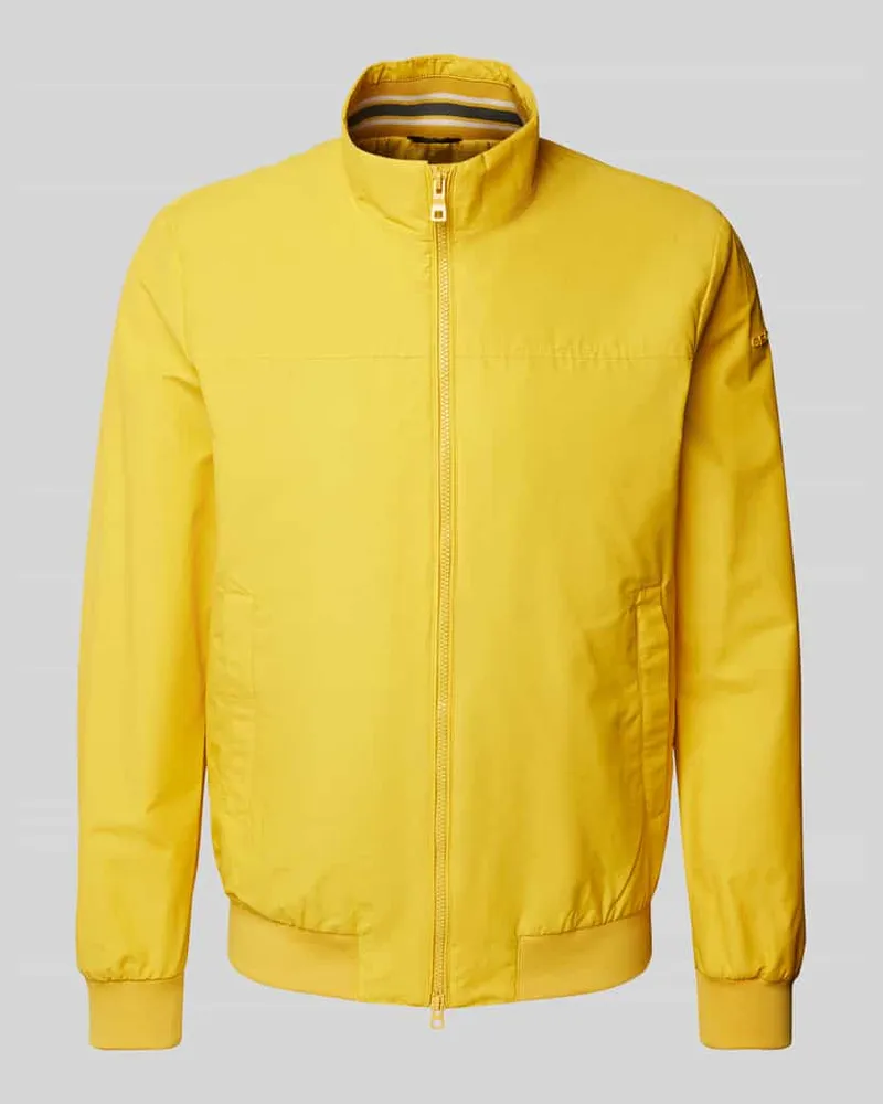 Geox Blouson mit Zweiwege-Reißverschluss Gelb