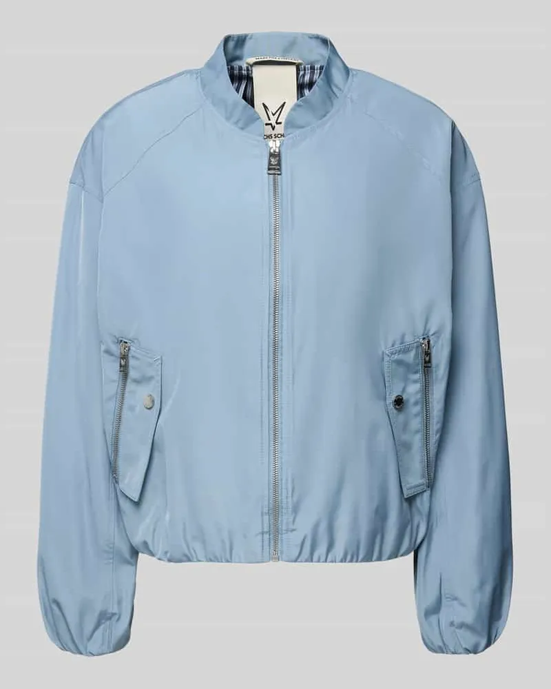 Fuchs Schmitt Jacke mit Reißverschlusstaschen Bleu