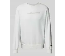 Sweatshirt mit Label-Stitching Modell 'Bar