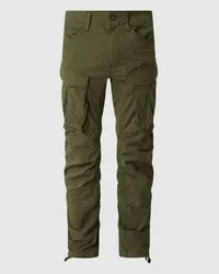 G-STAR RAW Regular Tapered Fit Cargohose mit Stretch-Anteil Modell 'Rovic Oliv