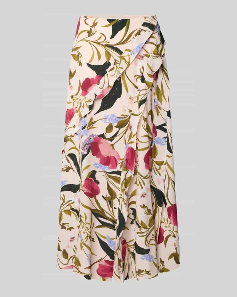 Ted Baker Maxirock mit Volants Modell 'candici Rosa