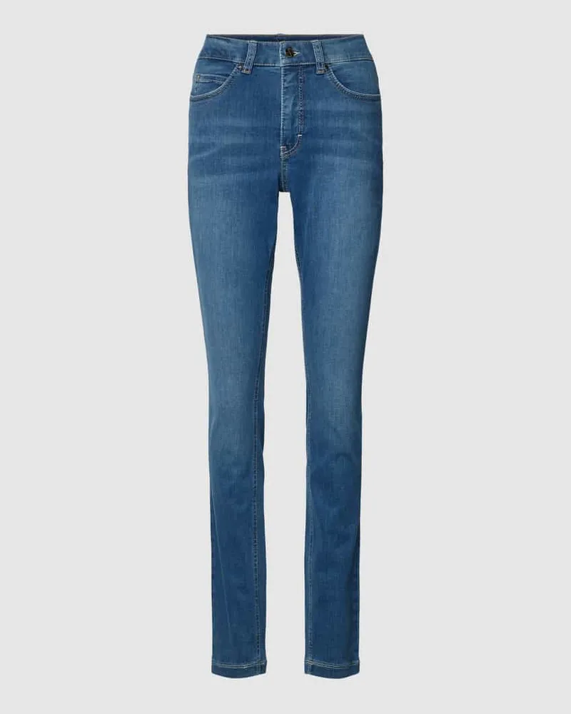 MAC Jeans Skinny Fit Jeans mit Stretch-Anteil Modell 'DREAM Jeansblau