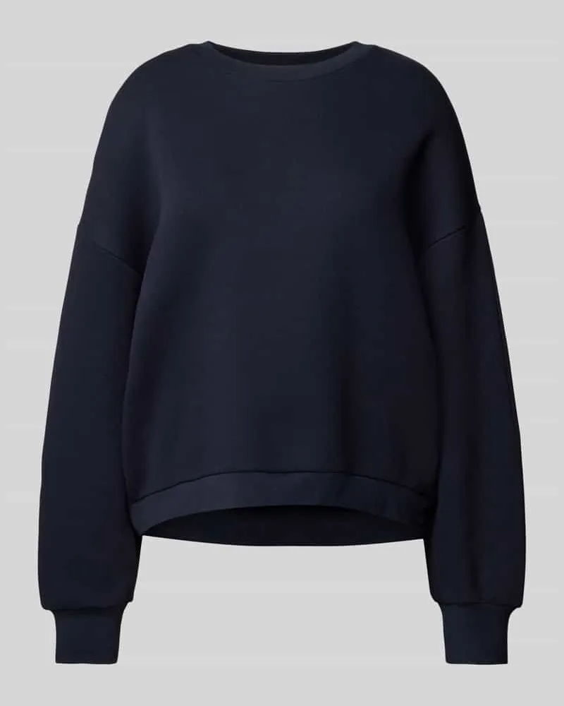 Lanius Oversized Sweatshirt mit überschnittenen Schultern Marine