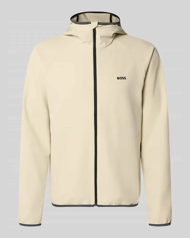 HUGO BOSS Regular Fit Funktionsjacke aus wasserdichtem Material Modell 'L_COMMUTER Sand