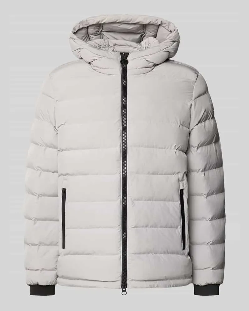 Geox Steppjacke mit Kapuze Modell 'SPHERICA Silber