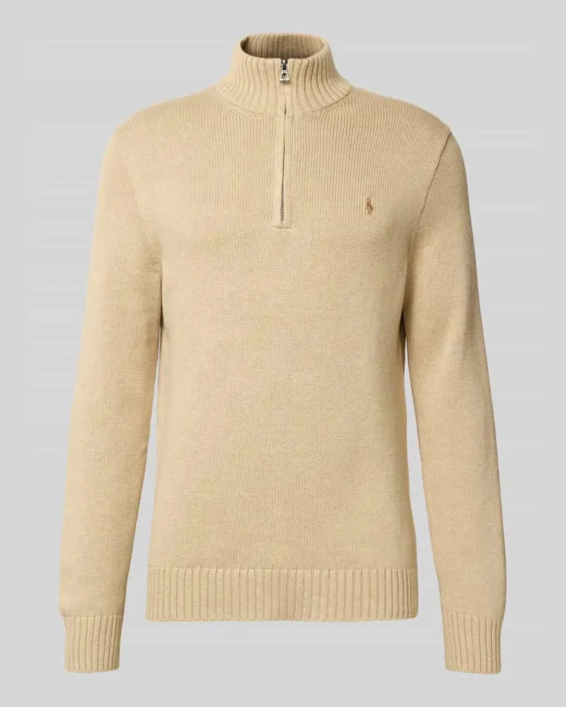 Ralph Lauren Troyer mit Label-Stitching Beige