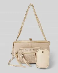 Steve Madden Handtasche mit Nietenbesatz Modell 'MAXIMA Beige