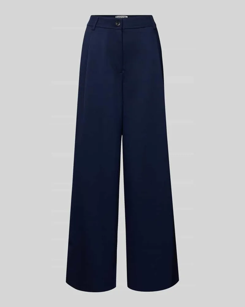 Essentiel Loose Fit Marlenehose mit Viskose-Anteil Marine