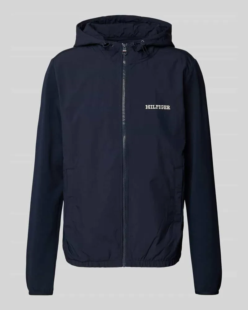 Tommy Hilfiger Jacke mit Label-Stitching Marine