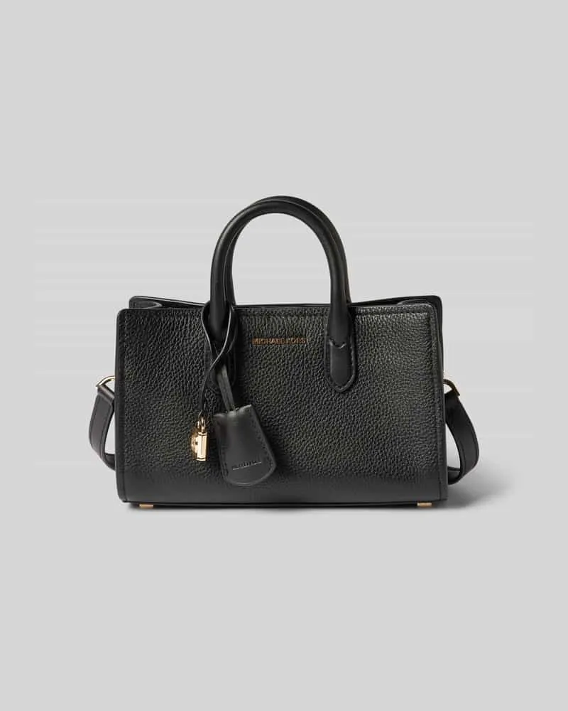 Michael Kors Lederhandtasche mit Label-Anhänger Modell 'SCARLETT Black