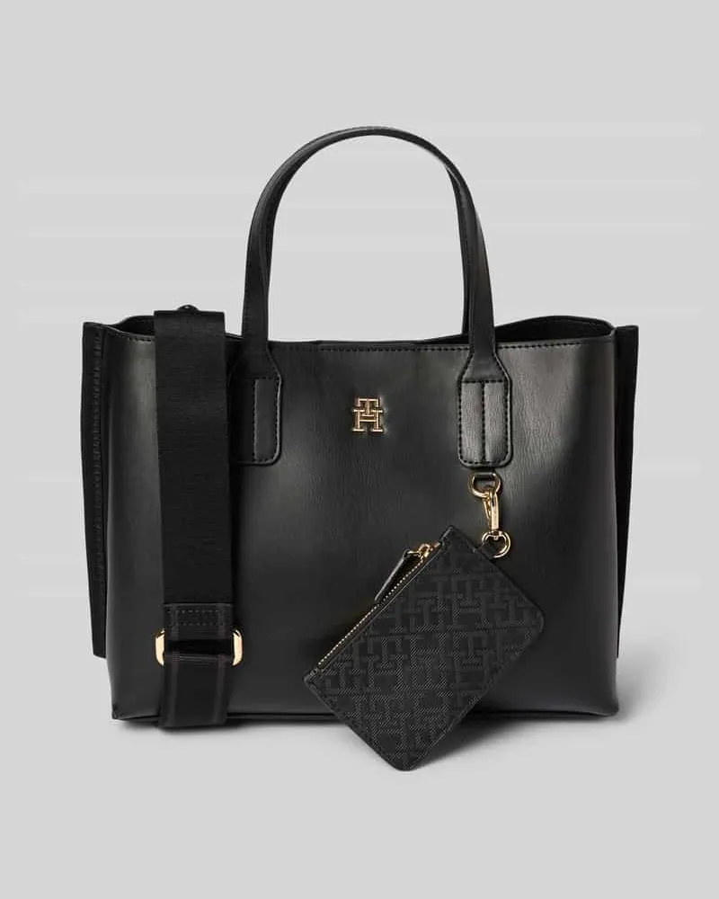 Tommy Hilfiger Umhängetasche mit Gurtband-Riemen Black