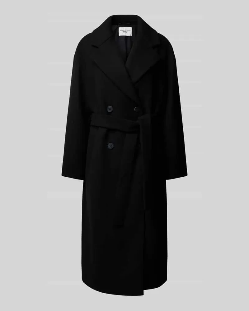 Marc O'Polo Mantel mit Reverskragen Black