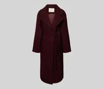 Wollmantel mit Reverskragen