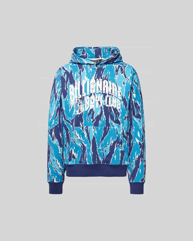 Billionaire Boys Club Hoodie mit Kapuze Bleu