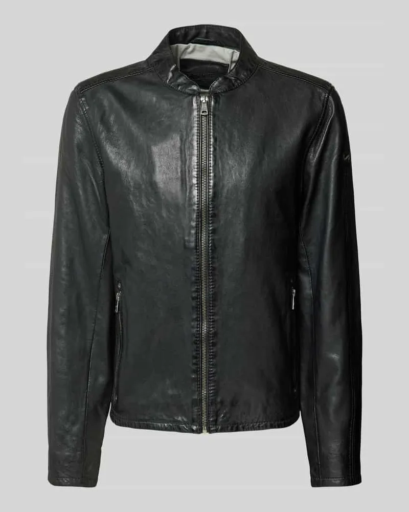 Mauritius Lederjacke Modell 'Nelsan Black