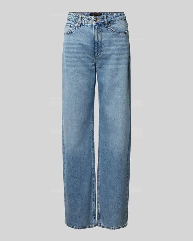 Drykorn Straight Leg Jeans im 5-Pocket-Design Modell 'MEDLEY Hellblau