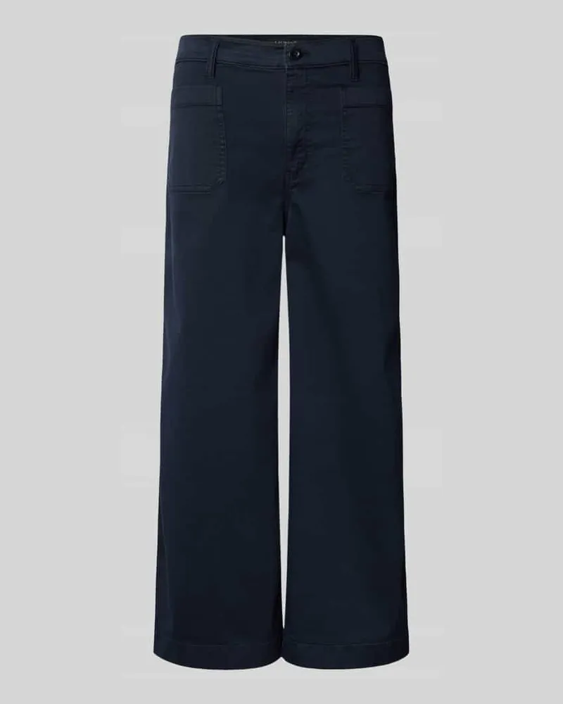 Ralph Lauren Stoffhose mit Eingrifftaschen Modell 'YURSHANE Dunkelblau