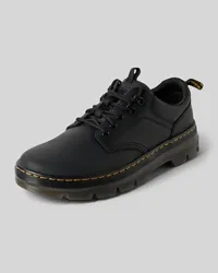 Dr.Martens Lederhalbschuhe mit Zugschlaufe Modell 'Reeder Black