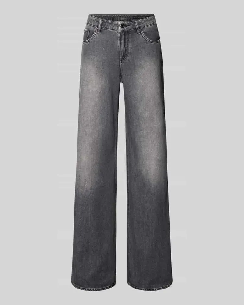 Armani Exchange Bootcut Fit Jeans im 5-Pocket-Design Mittelgrau