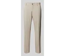 Slim Fit Anzughose mit Knopf- und Reißverschluss Modell 'LIAM