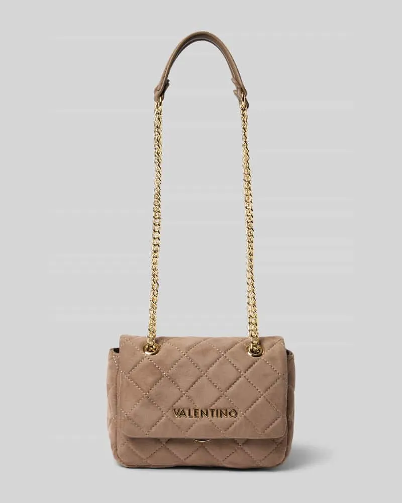 Valentino Bags Umhängetasche mit Label-Detail Modell 'OCARINA Taupe