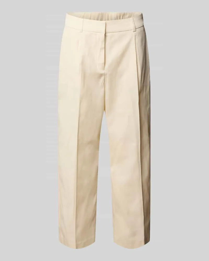 someday. Cropped Hose mit Bügelfalten Modell 'Cisan Flow Sand