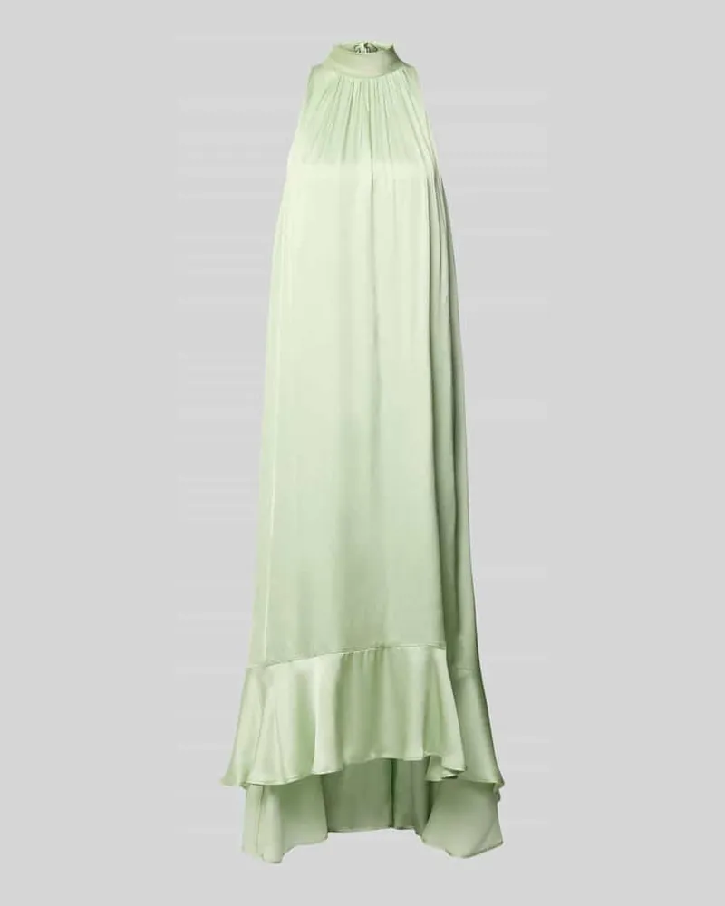 HUGO BOSS Relaxed Fit Abendkleid aus reiner Viskose Modell 'C_DAIRA Oliv